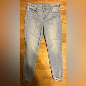 Hi rise jegging luxe